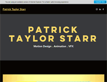 Tablet Screenshot of patricktaylorstarr.com